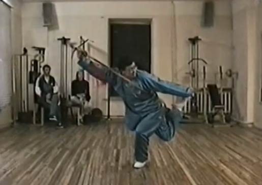 Меч-цзянь, мастер Му Ван Чен. Ву Ши Тайцзи-цюань,1996 год