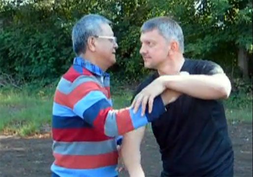 Тренировка с Му Ван Ченом. Август 2014